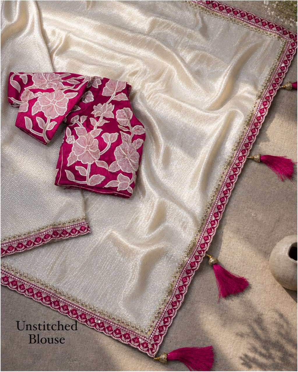 Roop Laxmi Pure viscose satin fabric saree reseller in surat Roop Laxmi Pure viscose satin fabric saree reseller in surat